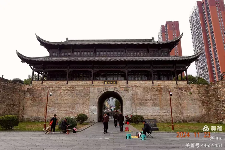 23宜春市袁州区鼓楼,袁州府(原袁州书院),灵泉池公园,袁州会议旧址